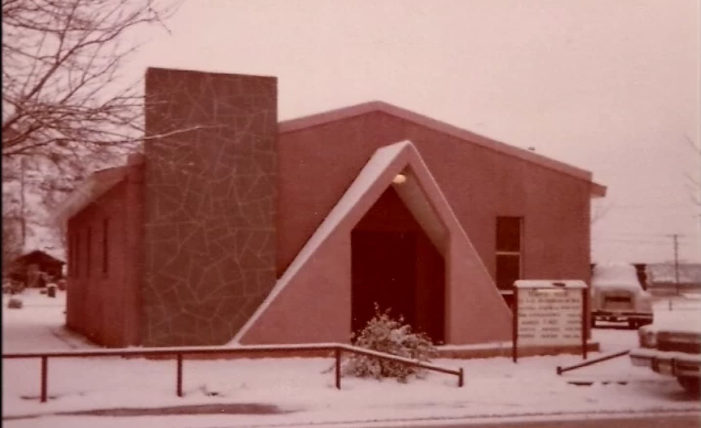The second Templo Siloe church building in Ozona.
